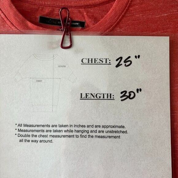 Greg Norman T Shirt Mens XL Red Shark Logo Casual Short Sleeve Crew Neck Top - Picture 7 of 7